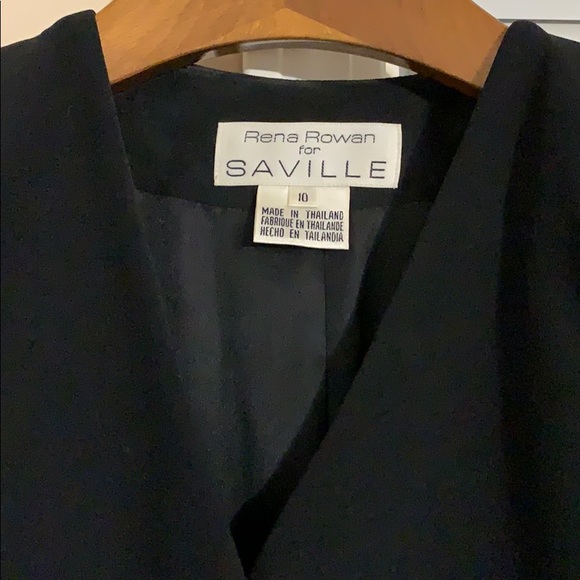 Black short sleeve v-neck tunic size 10 - Picture 2 of 8